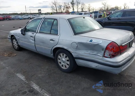 2003 Mercury Grand Marquis Ls from USA, damaged, VIN 2MEFM75W83X663860